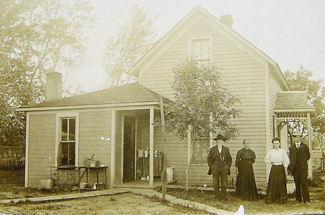 William P and Mary M James, and daughter Sally and Zed Sessler