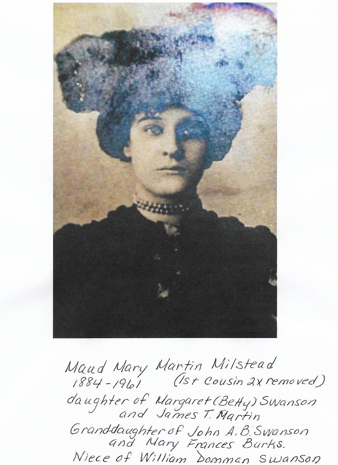 Maud Mary Martin Milstead 001